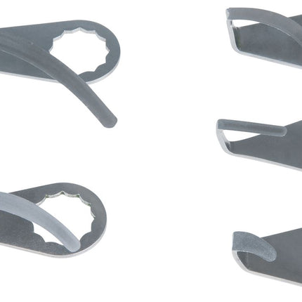 KS TOOLS Schaberklinge, gebogen, geschwungen, Klingenlänge 36mm ( 515.5094 ) - Toolbrothers