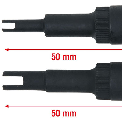 KS TOOLS Bit-Stecknuss-Satz für Klimaanlagen-Festdrossel, 2-tlg ( 550.1175 ) - Toolbrothers