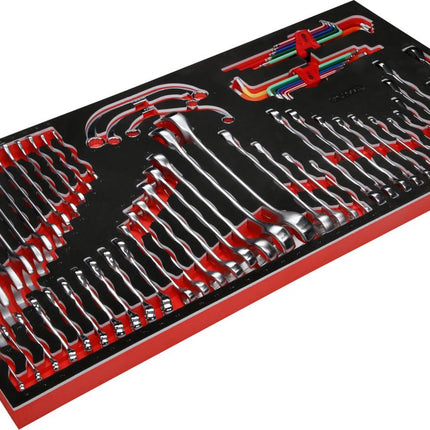 KS TOOLS Schraubenschlüssel-Satz in Schaumstoffeinlage, 68-tlg ( 813.0068 )