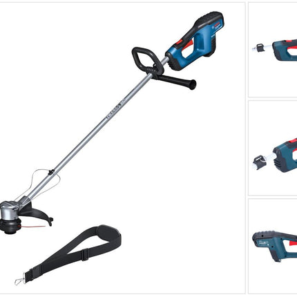 Bosch GRT 18V-33 Professional Akku Rasentrimmer 18 V 330 mm Brushless ( 06008D0000 ) Solo - ohne Akku, ohne Ladegerät