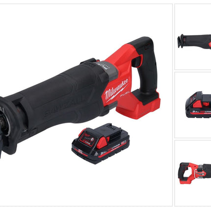 Milwaukee M18 FSZ-301 Akku Recipro Säbelsäge 18 V Brushless + 1x Akku 3,0 Ah - ohne Ladegerät