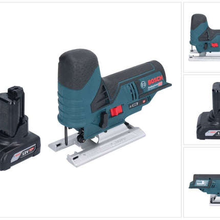 Bosch GST 12V-70 Professional Akku Stichsäge 12 V 70 mm + 1x Akku 6,0 Ah - ohne Ladegerät