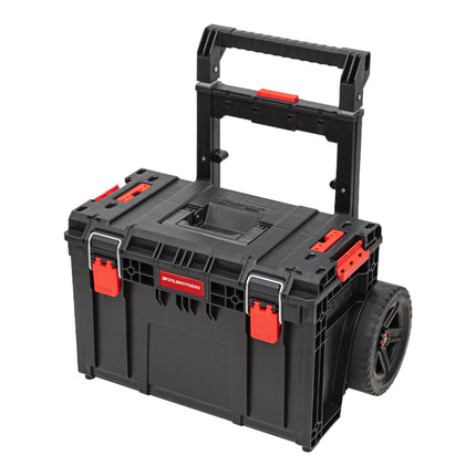 Toolbrothers RHINO XL Cart Plus ECO - Mobiler Werkzeugkoffer 37 l IP66 mit Doppelteleskopgriff