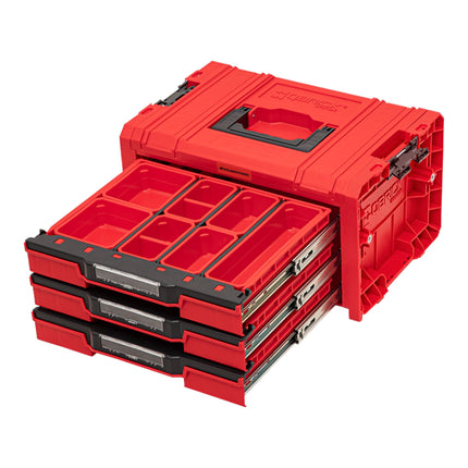 Toolbrothers RHINO L Drawer 3 ULTRA Organize+ mit drei Schubläden + Boxen IP54