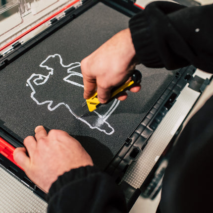 Toolbrothers RHINO L Organizer ECO Höhe M Custom Multilayer 5 l IP54