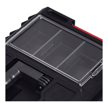 Toolbrothers RHINO XXL Werkzeugkoffer ECO Comfort+ Höhe L 38 l IP66 mit herausnehmbaren Trennwänden