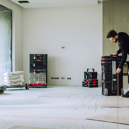 Toolbrothers RHINO L Werkzeugkoffer ECO Organize+ + 5x L Organizer ECO Mini 19 l IP54