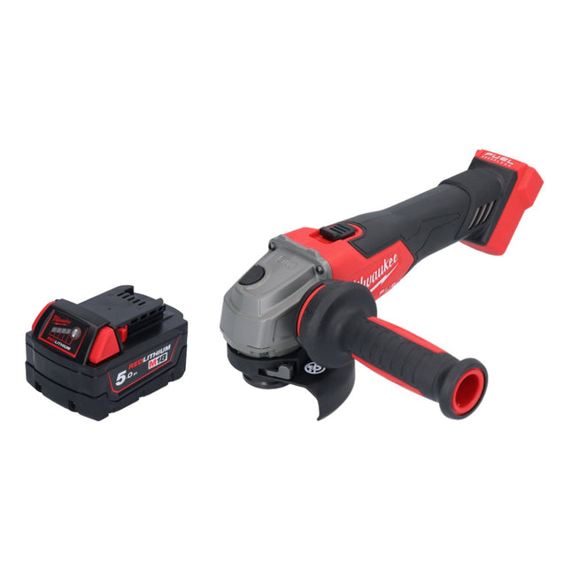 Milwaukee M18 FSAG115X-501 Cordless angle grinder 18 V 115 mm brushless + 1x battery 5.0 Ah - without charger