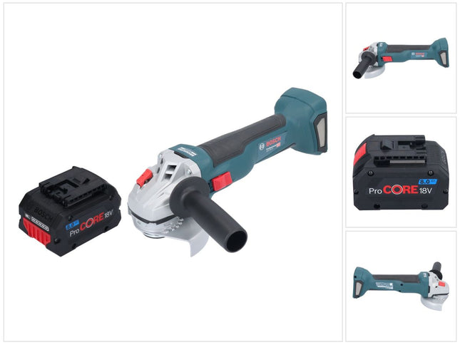 Bosch GWS 18V-10 Amoladora angular profesional sin cable 18 V 115 mm sin escobillas + 1x batería ProCORE 8,0 Ah - sin cargador