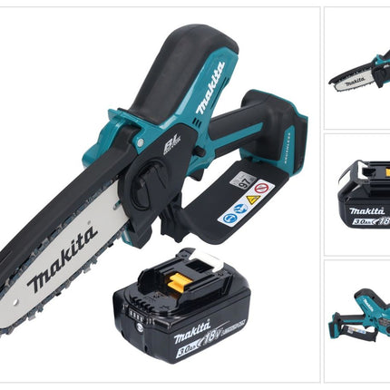 Makita DUC 150 F Cordless chainsaw 18 V 15 cm brushless + 1x battery 3.0 Ah - without charger