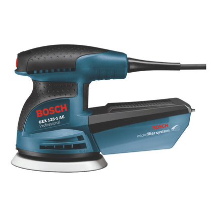 Bosch GEX 125-1 AE Professional random orbital sander 250 watt 125 mm ( 0601387504 ) + case