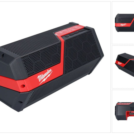 Milwaukee M12-18 JSSP-0 Akku Lautsprecher 12 - 18 V Bluetooth ( 4933459275 ) IP54 Solo - ohne Akku, ohne Ladegerät
