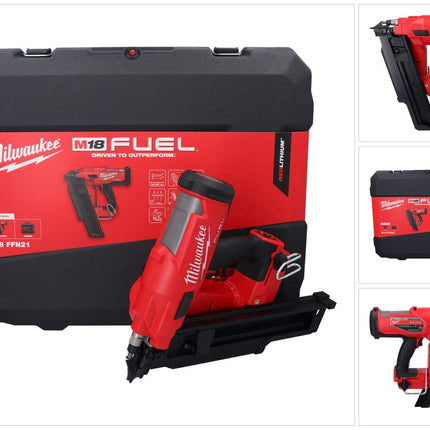 Milwaukee M18 FFN21-0C Akku Nagler 18 V 50 - 90 mm Brushless ( 4933478993 ) + Koffer - ohne Akku, ohne Ladegerät