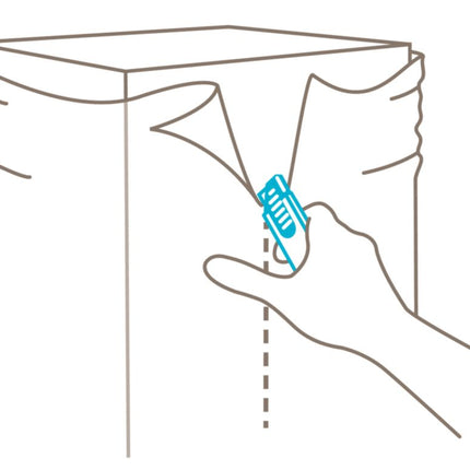 MARTOR Sicherheitsmesser SECUNORM HANDY Nr. 445 Länge 100 mm Breite 7,8 mm Höhe 25,5 mm ( 4000817784 )