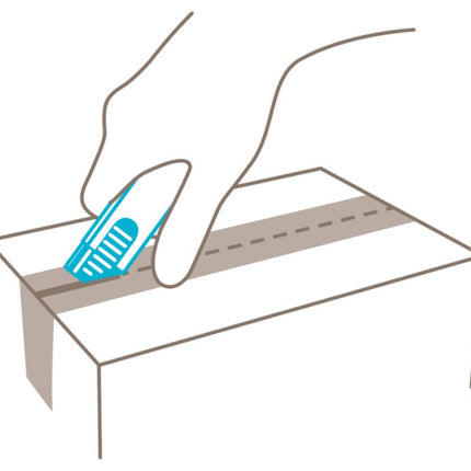 MARTOR Sicherheitsmesser SECUNORM HANDY Nr. 444 Länge 100 mm Breite 7,8 mm Höhe 25,5 mm ( 4000817780 )