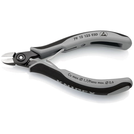 KNIPEX precision electronics diagonal cutters, length 125 mm ( 4000795064 )