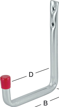 VORMANN Wandhaken U-Form ohne Gummierung Ausladung 250 mm ( 3000273043 )