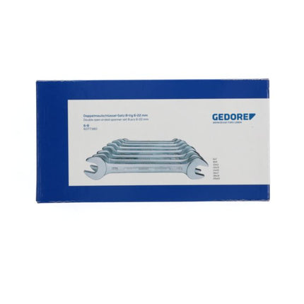GEDORE Doppelmaulschlüsselsatz 6-8 8-teilig SW6-22 mm ( 4000823220 )