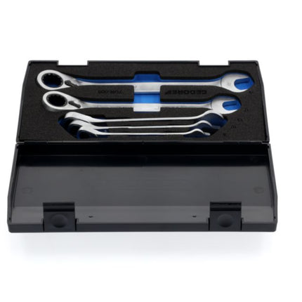 GEDORE Maulringratschenschlüsselsatz 7 UR-005 5-teilig Schlüsselweiten 8-19 mm ( 4000880491 )