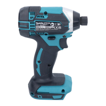 Makita DTD 152 A1 Akku Schlagschrauber 18 V 165 Nm 1/4" + 1x Akku 2,0 Ah - ohne Ladegerät - Toolbrothers