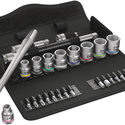 WERA Steckschlüsselsatz Zyklop Metal 8100 SB 7 29-teilig 3/8 ″ ( 4000821654 )