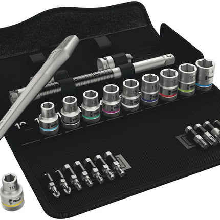 WERA Steckschlüsselsatz Zyklop Metal 28-teilig 1/2 ″ ( 4000821658 )