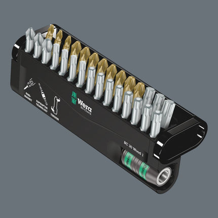WERA Bit-Check 30 Wood 1 30-piece bit set ( 4000829033 )