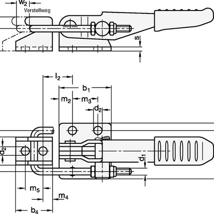 GANTER Verschluss-Spanner GN 851 Stahl ( 4601001914 )