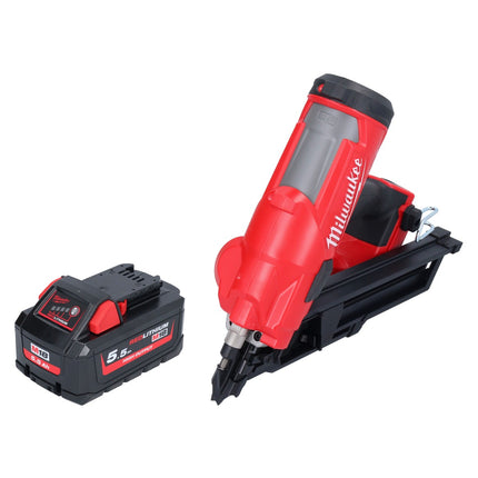 Milwaukee M18 FFN-551 Akku Nagler 18 V 50 - 90 mm Brushless + 1x Akku 5,5 Ah - ohne Ladegerät