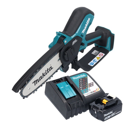 Makita DUC 150 RM01 Akku Kettensäge 18 V 15 cm Brushless + 1x Akku 4,0 Ah + Ladegerät