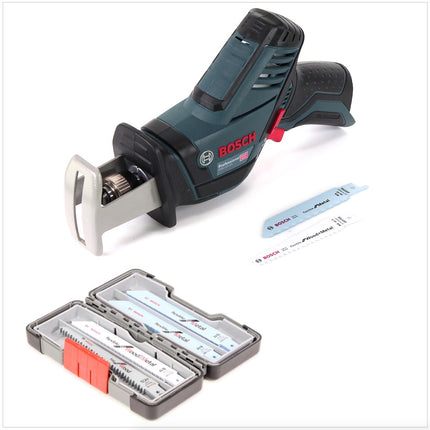 Bosch GSA 12V-14 Akku Säbelsäge 12 V + 20 tlg. Tough Box Sägeblätter - ohne Akku und Ladegerät - Toolbrothers