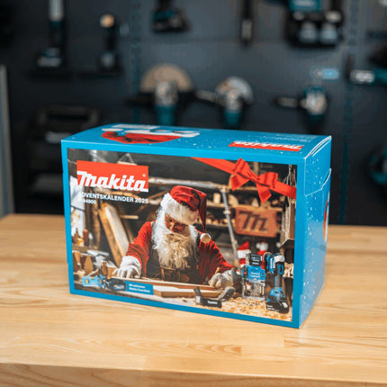 Makita Adventskalender 2025 ( P-84816 ) – 24 Türchen voller Power, Überraschungen und Fanliebe